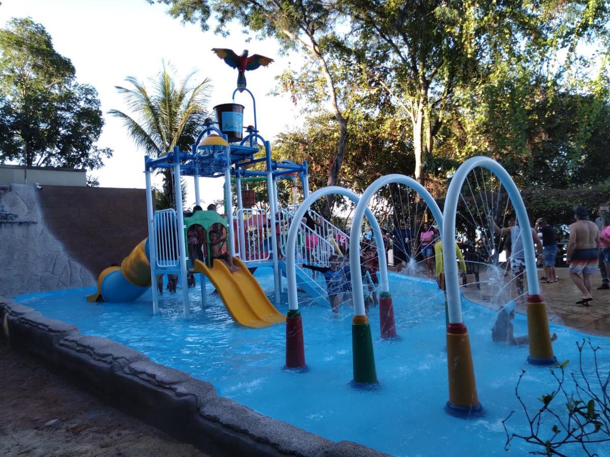 Aldeia Do Lago C204- Com Cozinha , Churrasqueira E Bebidas Liberadas No Parque Aquatico, Internet Banda Larga, Ponto Recarga De Carro Eletrico 카우다스노바스 외부 사진