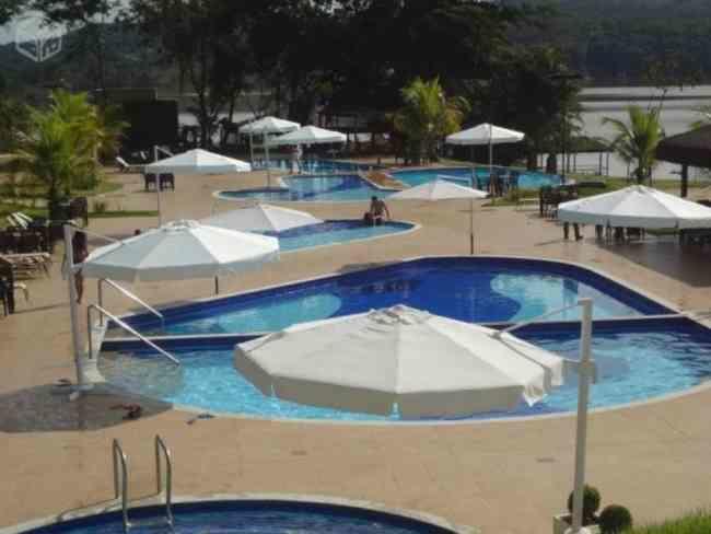 Aldeia Do Lago C204- Com Cozinha , Churrasqueira E Bebidas Liberadas No Parque Aquatico, Internet Banda Larga, Ponto Recarga De Carro Eletrico 카우다스노바스 외부 사진